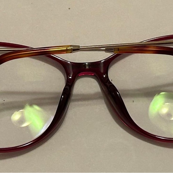 Liteforms 3011 Red 53-16-140 Eyeglass Frame - Picture 2 of 3